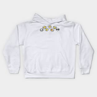 Butter Emoticon Kids Hoodie